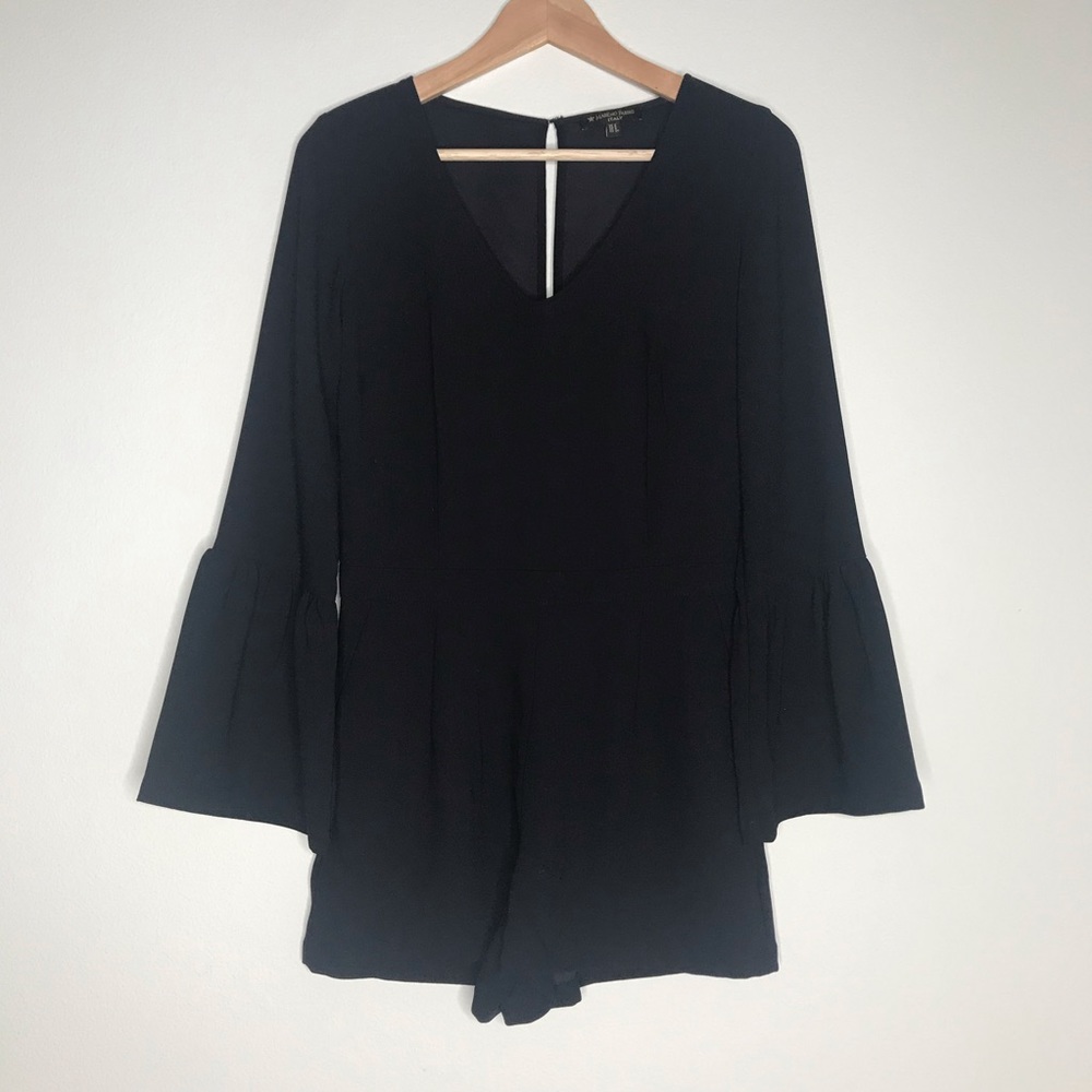 Massimo Fabbro Italy Bell Sleeve Short Romper